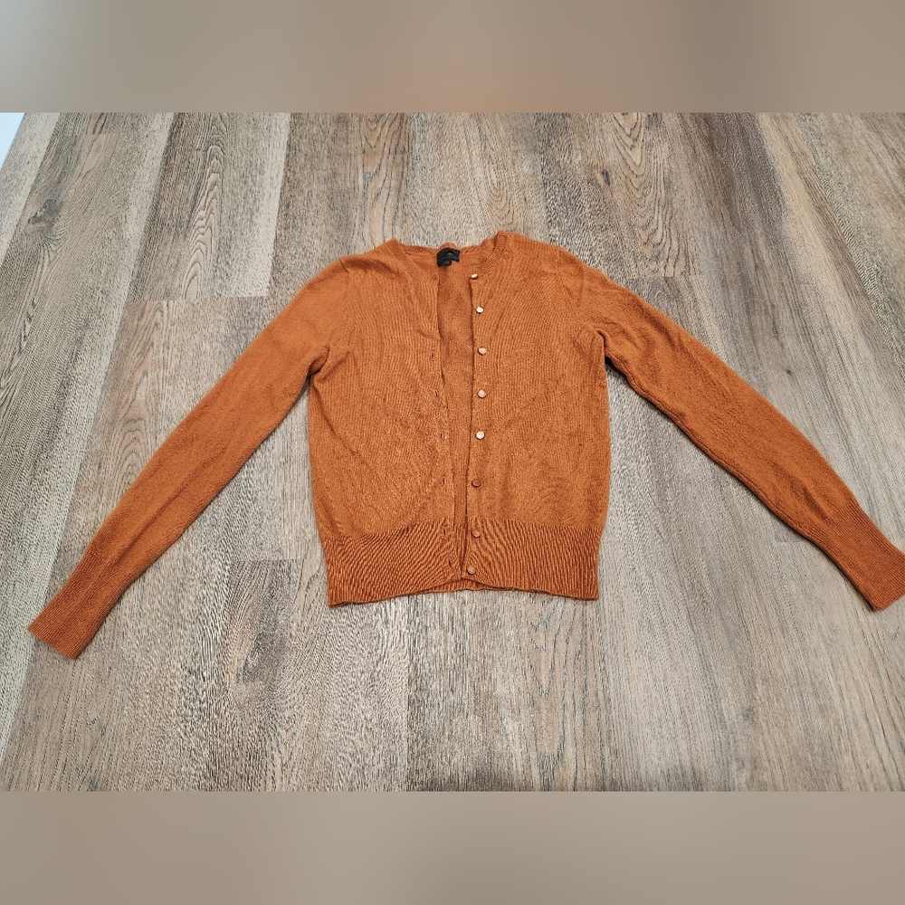 J. Crew Cashmere Merino Wool Blend Cardigan